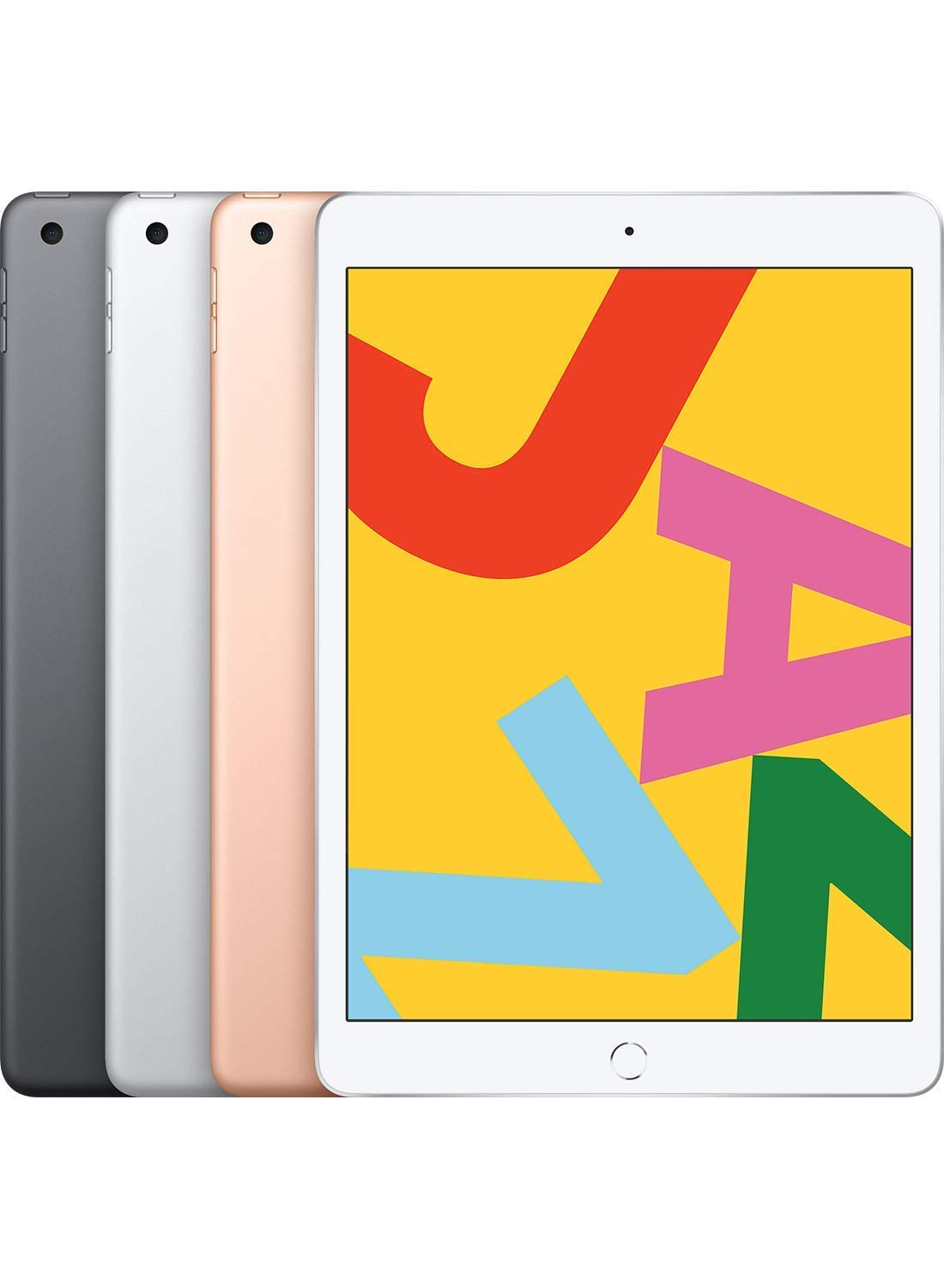Apple iPad 7th Generation 32GB WiFi + Cellular Gold (Renewed Premium) - Perfect for Work, School & Entertainment On-The-Go