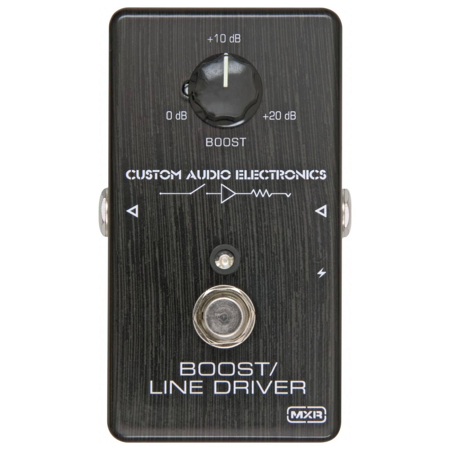 Dunlop MXR MC401 CAE Boost Custom Audio Electronics Guitar Pedal with 2 Cables - Professional Guitar Effects Pedal for Stage & Studio Performance