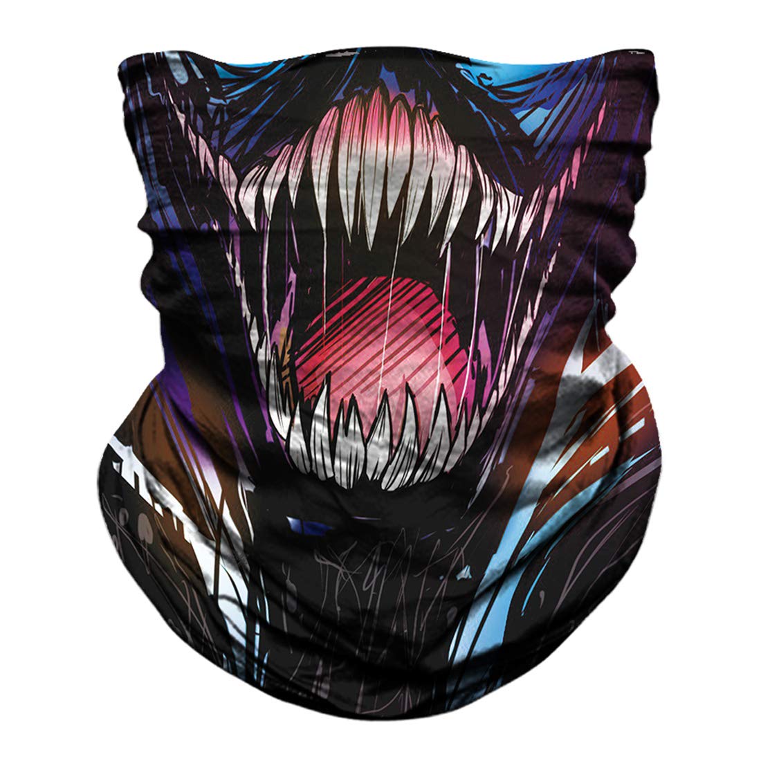 Breathable Seamless Neck Gaiter - UV Protection Face Mask & Bandana for Motorcycle, Cycling, Running | Outdoor Sports, Hiking, Winter Warmth & Sun Protection