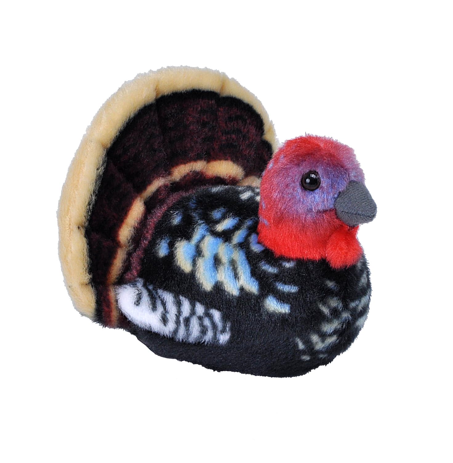 Wild Republic Audubon Birds Wild Turkey Plush Stuffed Animal with Authentic Bird Sound - 5