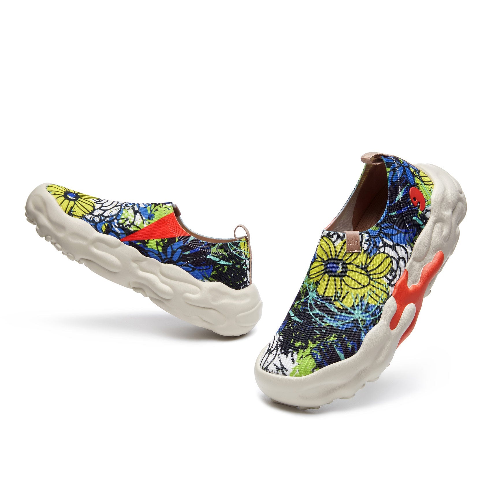 Floral Graffiti Toledo XIII Women's Sneakers - Stylish & Comfortable Shoes for Casual Wear, Running & Gym Workouts