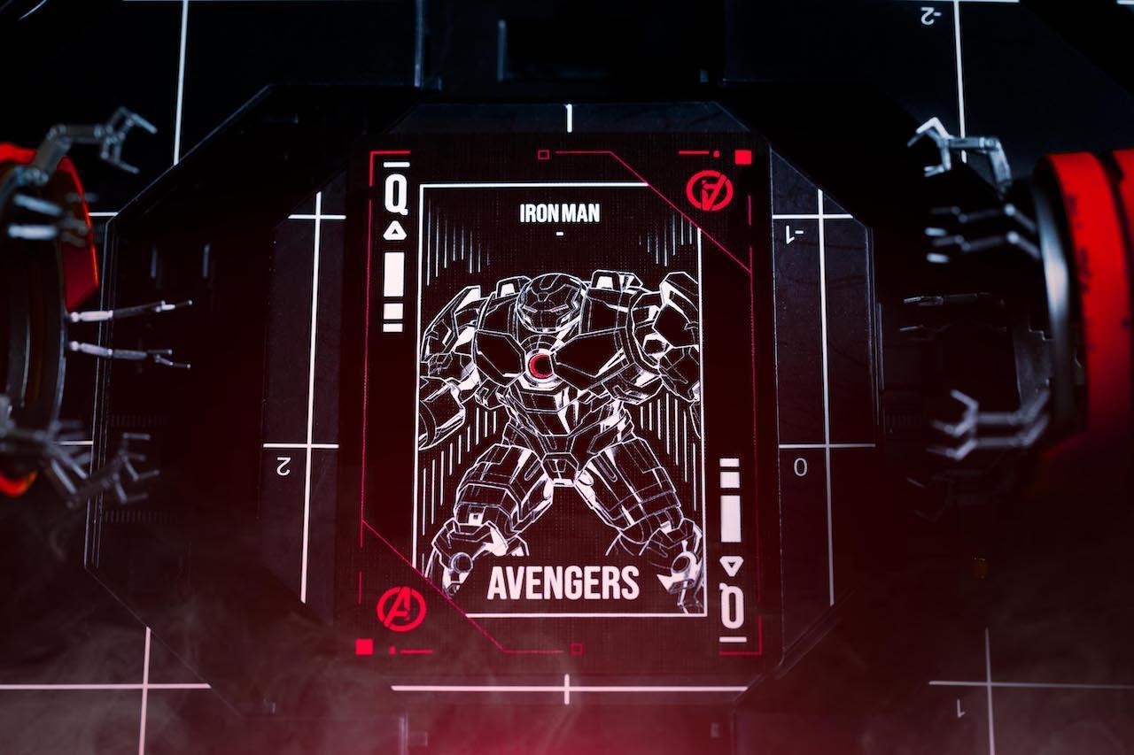 Iron Man Mark 85 Collectible Playing Cards - Marvel Avengers Superhero Deck for Poker, Magic Tricks & Game Nights - Perfect Gift for Fans & Collectors