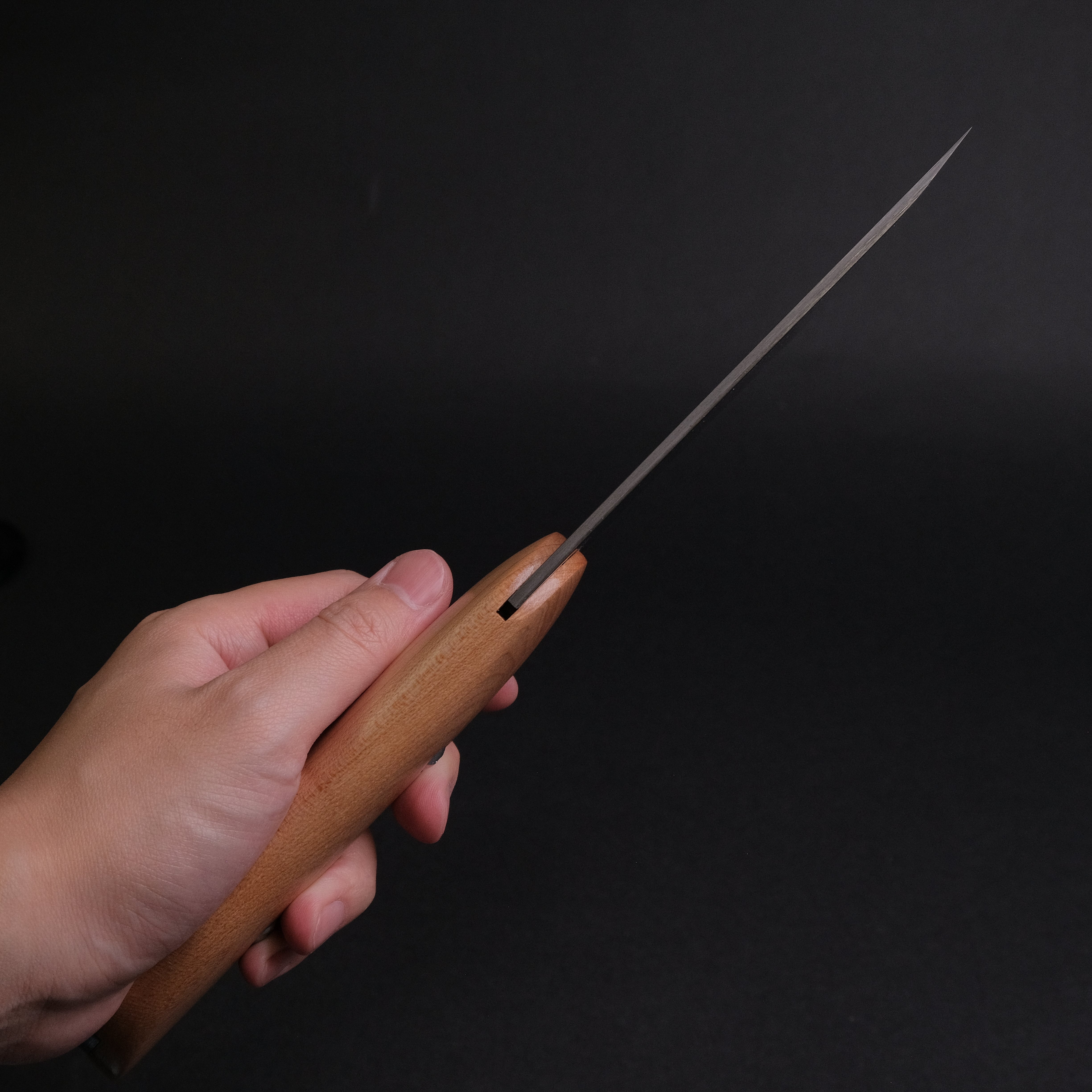 Hitohira Yellow #2 Steel Menkiri 300mm Japanese Sashimi Knife with Maple Handle - Perfect for Slicing Raw Fish, Sushi Preparation & Professional Kitchen Use