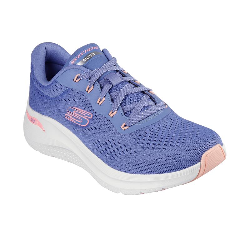 Skechers Arch Fit 2.0 Women's Walking Shoes - Black/Pink | Comfortable Support for All-Day Wear, Ideal for Walking, Travel & Work