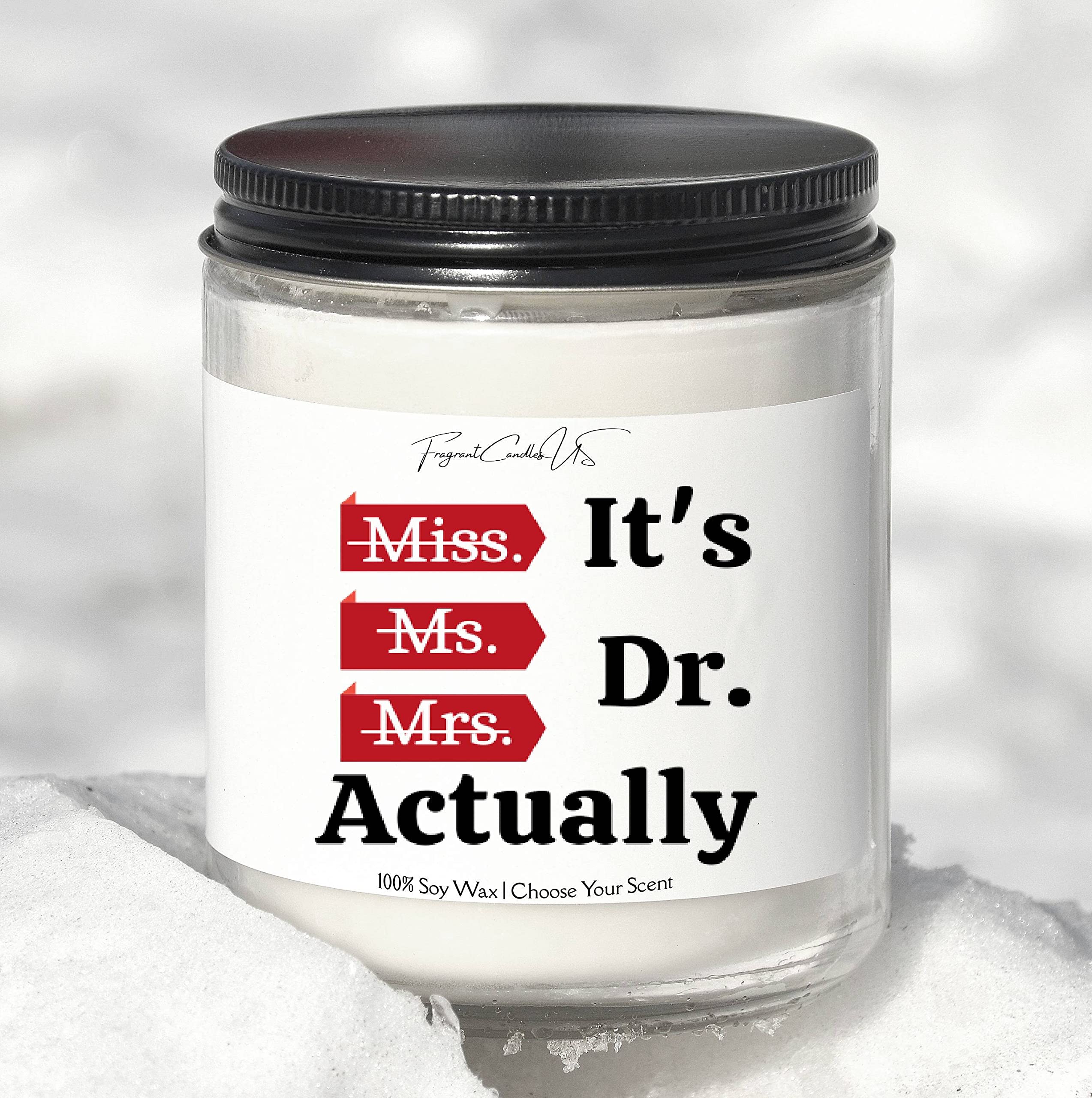 Premium Graduation Gifts for Women Doctors - Elegant Honeysuckle Jasmine Scented Present for New Female Physicians, Medical School Graduates & Healthcare Professionals - Perfect for Residency, Clinics & Celebrations