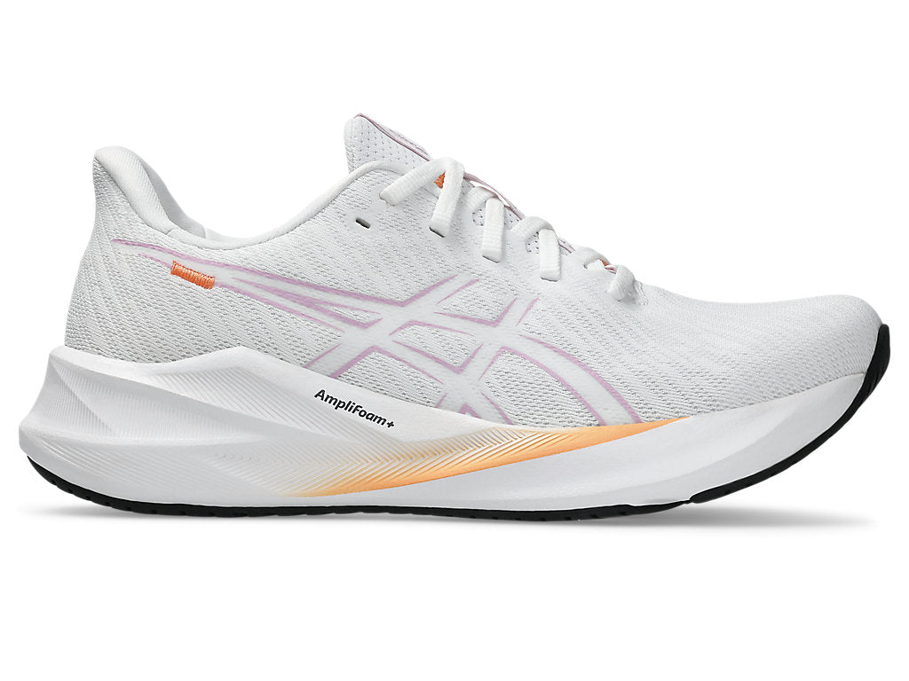 ASICS Women's Verablast 4 White/Ube Running Shoes - Lightweight Cushioned Sneakers for Road Running, Jogging & Gym Workouts