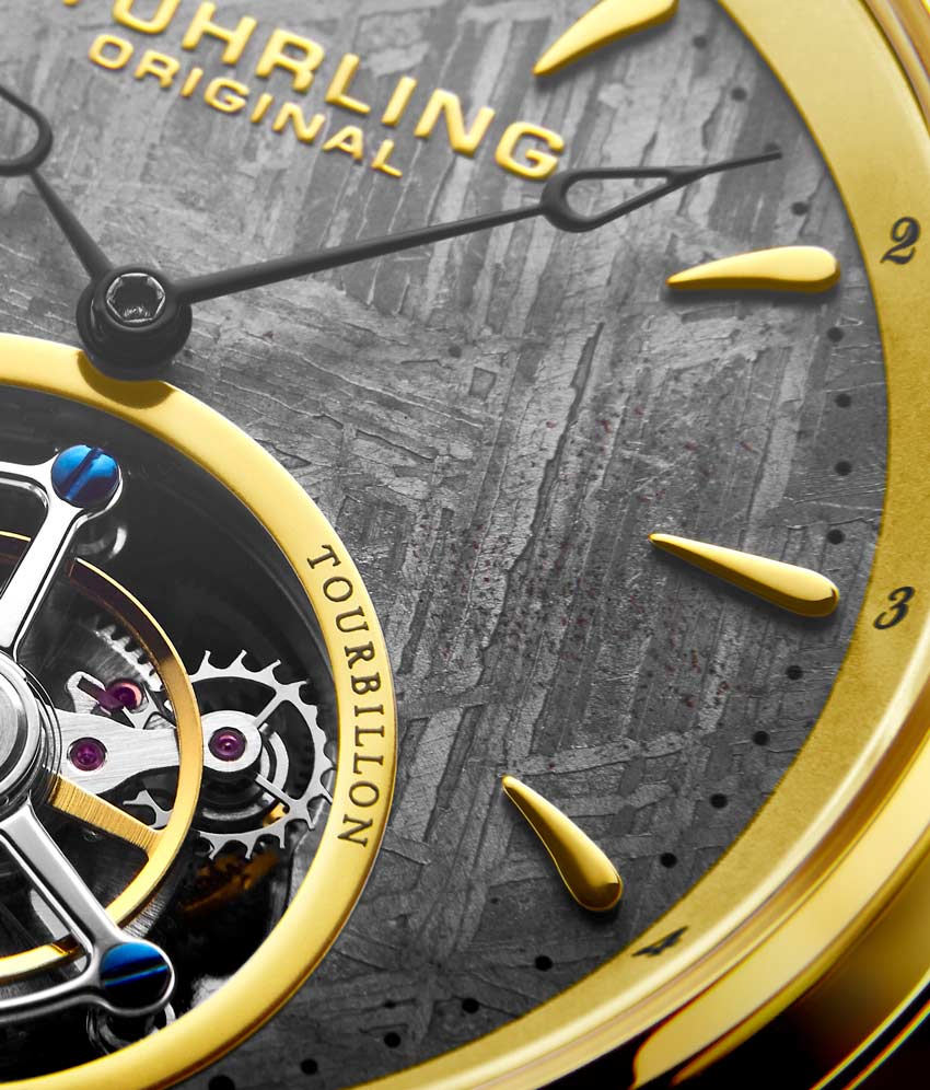 Galactic Labyrinth 42mm Tourbillon Watch - Luxury Automatic Mechanical Timepiece for Men - Perfect for Formal Events, Business Meetings & Collector's Display