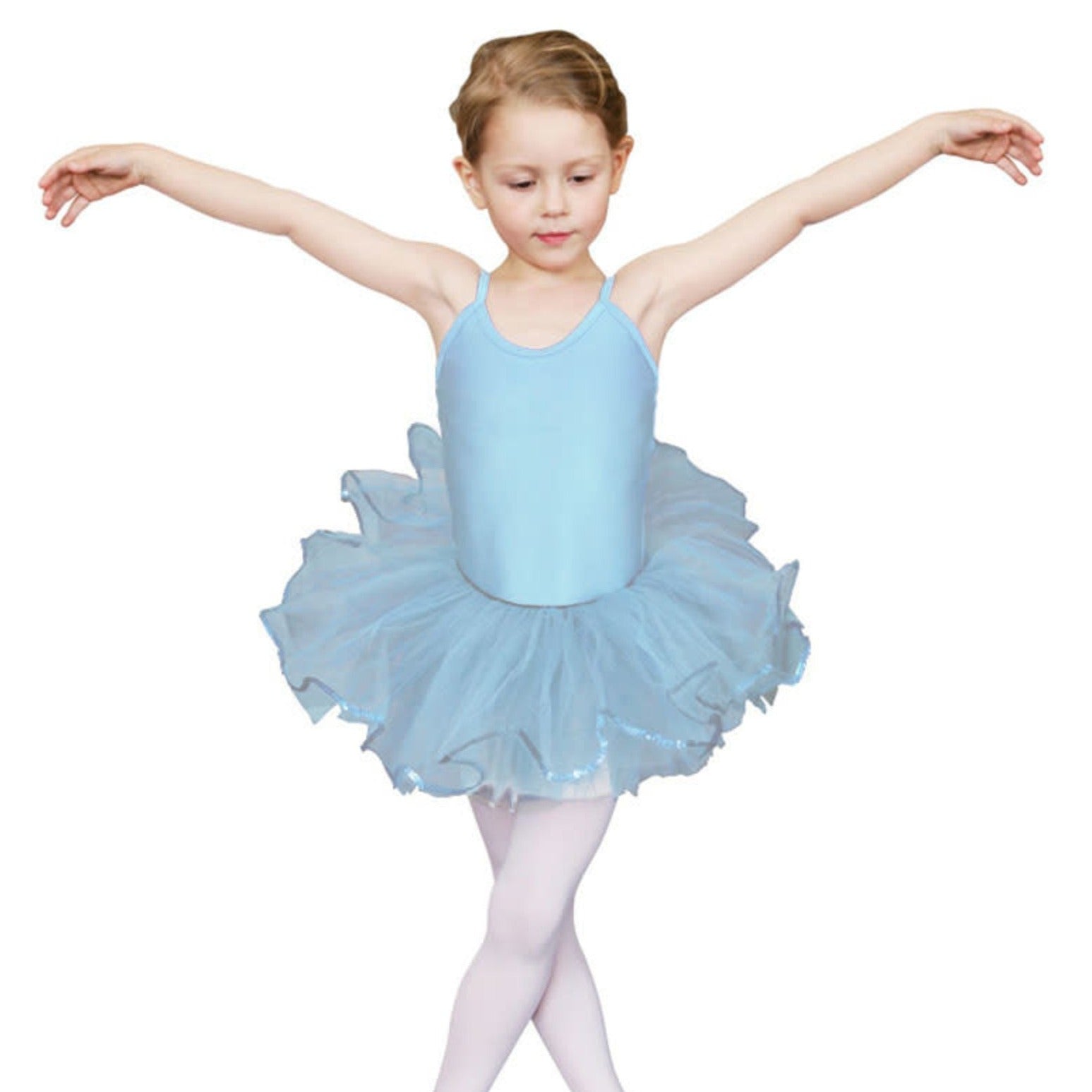 Sansha Light Blue FIFI Ballet Tutu Skirt - Perfect for Ballet Dance, Recitals, and Performance Costumes