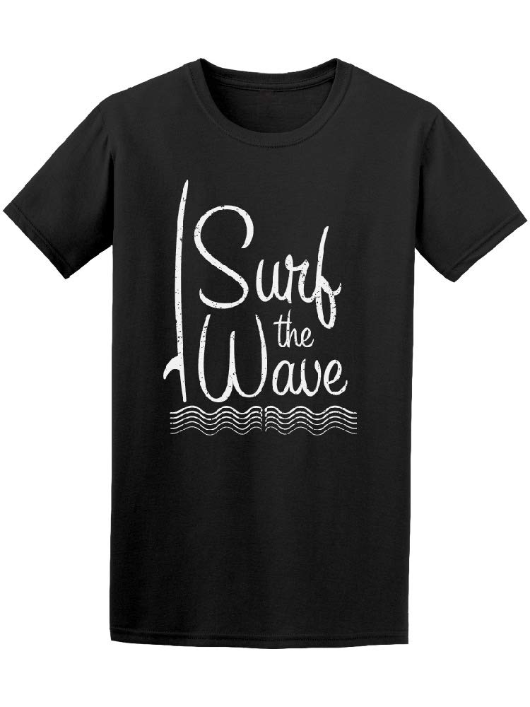 Men's Surf The Wave Graphic T-Shirt - Stylish Beach & Summer Casual Tee for Surfing, Travel, and Outdoor Activities