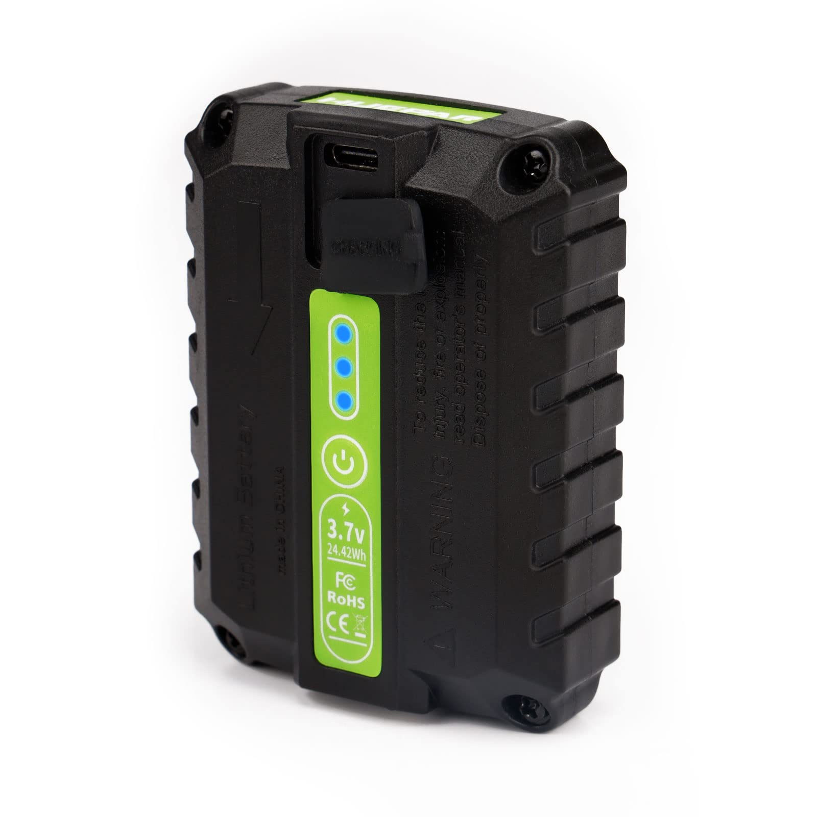 Huepar 703CG/704CG Laser Level Replacement Lithium Battery - High Capacity & Long Lasting for Construction, DIY, and Home Improvement Projects