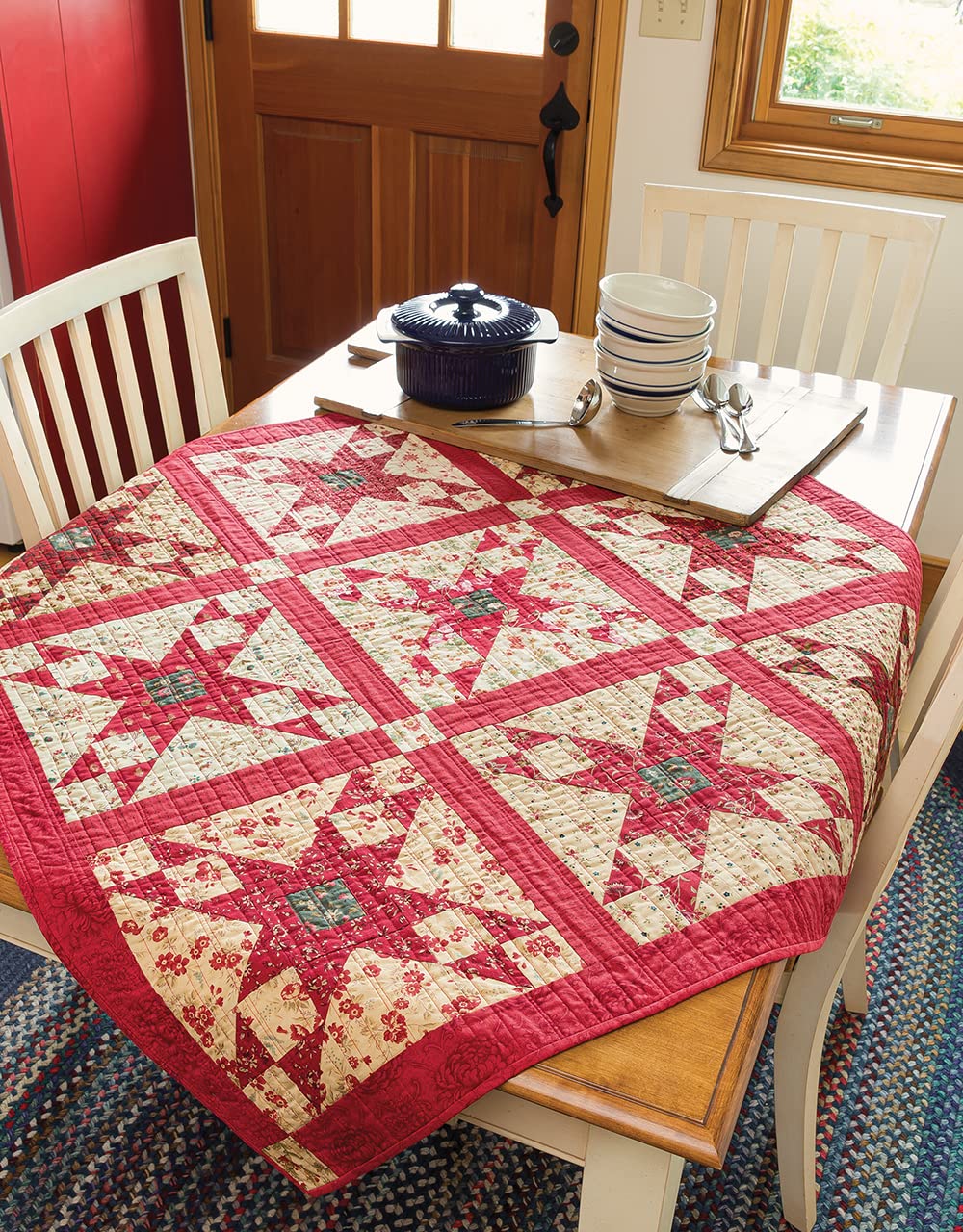 Scrappy Quilts & Mini Pillows - 11 Quilt Designs for Home Decor