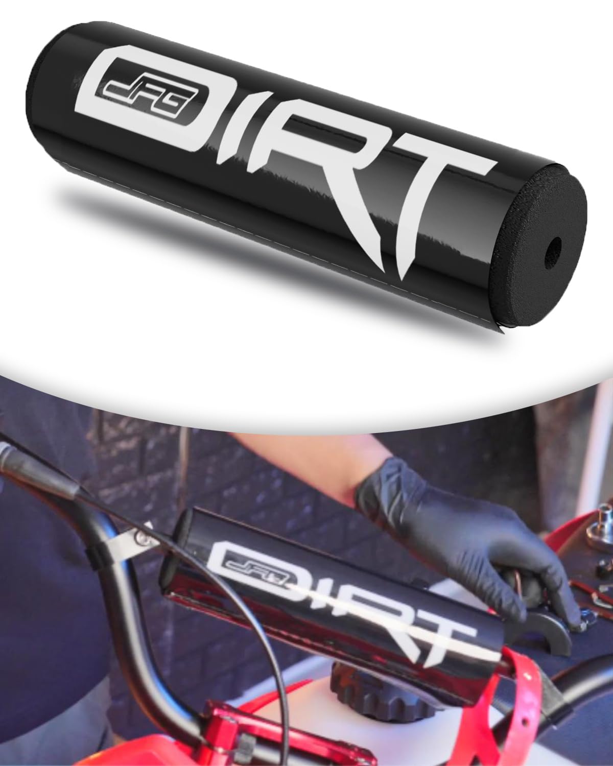 JFG RACING Dirt Bike Handlebar Pad - 7.87