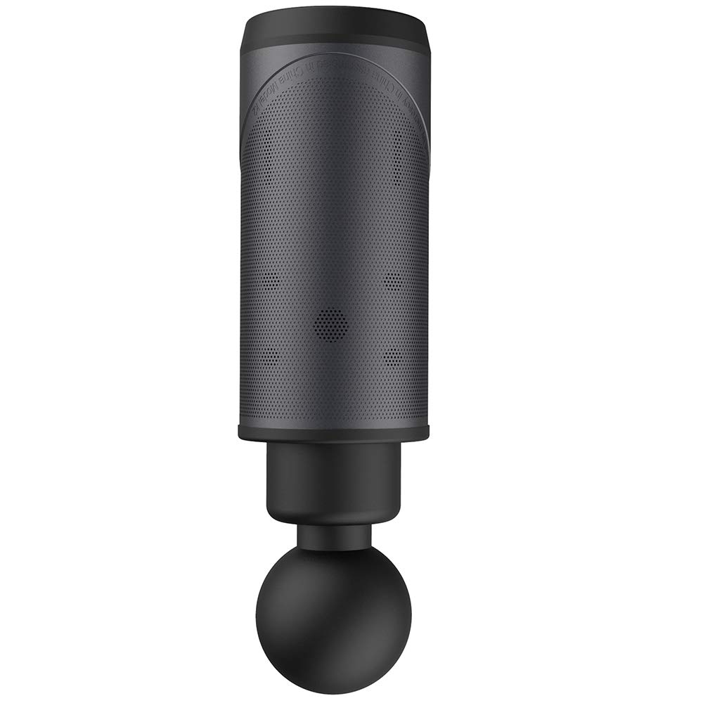 **Meresoy K1 Mini S 3400mAh Cordless Percussion Massage Gun - Deep Tissue Muscle & Fascia Massager for Pain Relief, 5 Speed Levels & 6 Heads, Portable for Athletes & Recovery (Black) – Perfect for Post-Workout, Travel & Home Use**