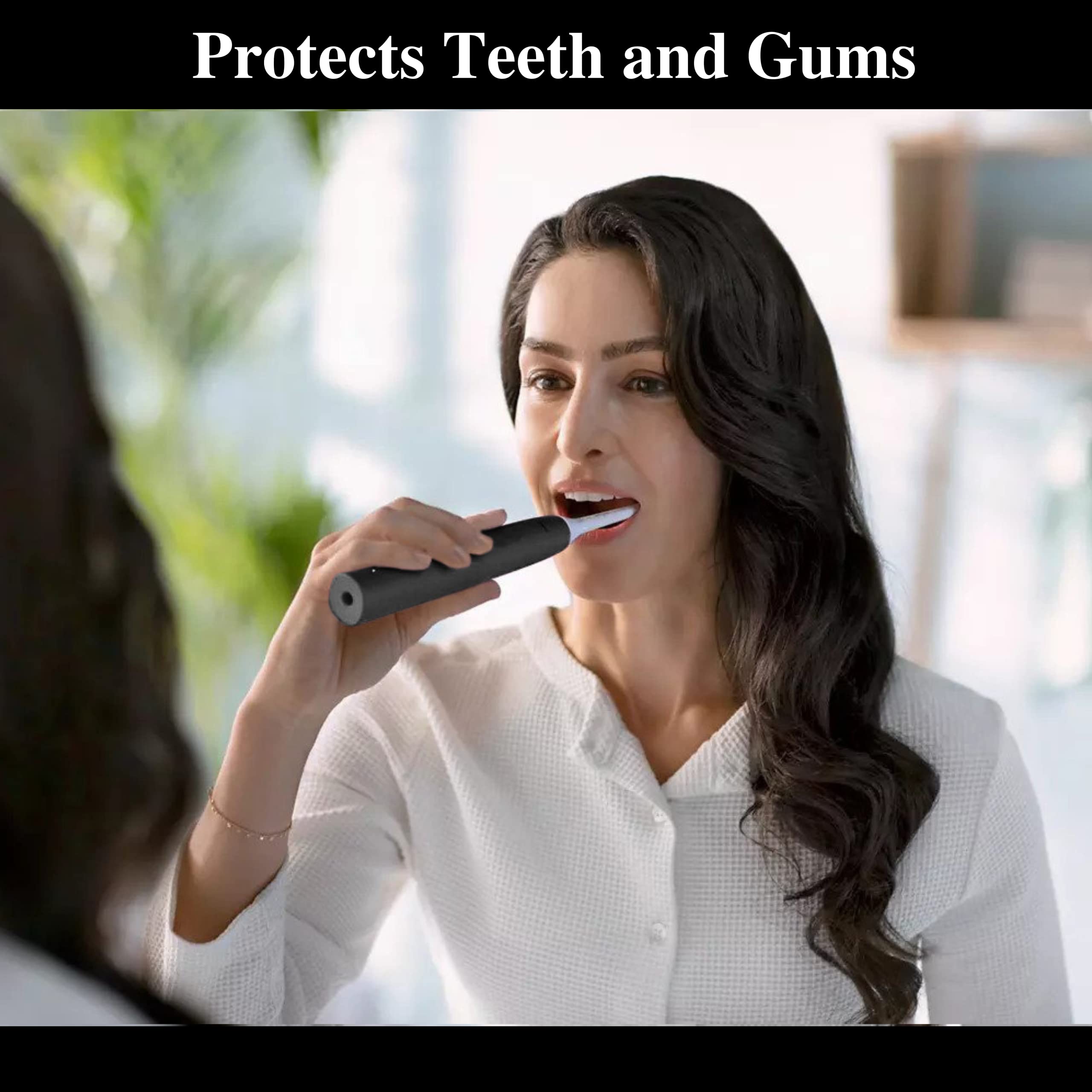 PHILIPS Sonicare DiamondClean Electric Toothbrush with Pressure Sensor - Rechargeable Sonic Toothbrush with Travel Case (Black) - Whitening & Deep Cleaning for Healthy Gums - Perfect for Home & Travel Use