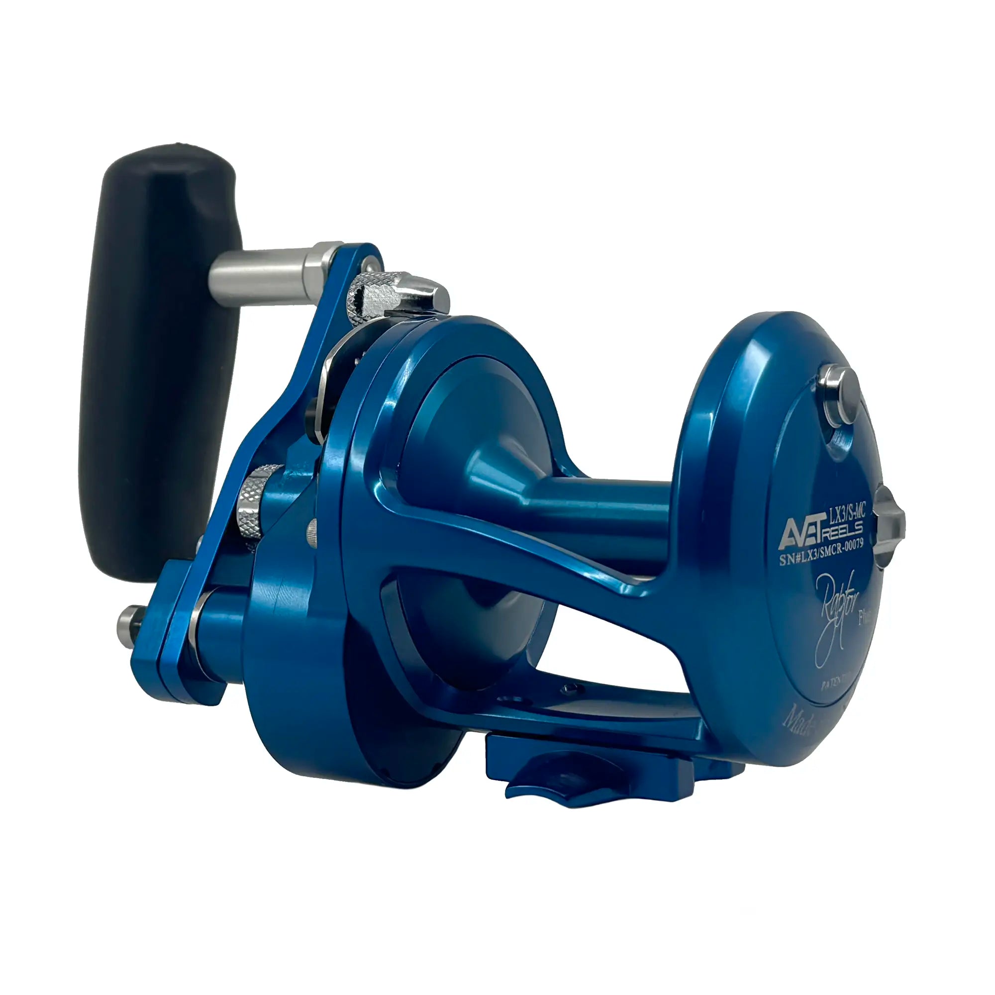 Avet LX Raptor Plus 3-Speed MC Saltwater Fishing Reel - High Performance Offshore & Big Game Fishing Reel for Tuna, Marlin & Deep Sea Fishing