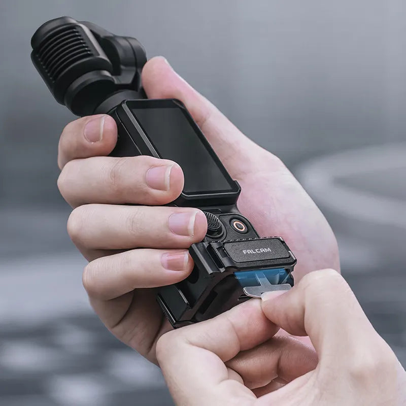 Ulanzi Falcam F22 Quick Release Expansion Frame for DJI Pocket 3 - Compatible with Camera Mounts & Stabilizers - Perfect for Vlogging, Travel & Action Shots