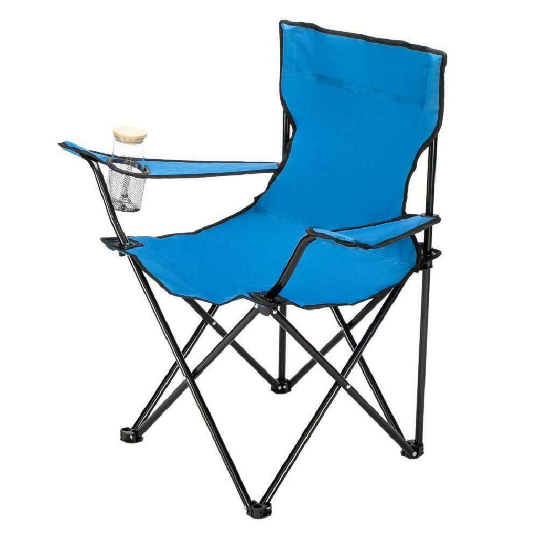 COLIBROX Portable Folding Chair - Lightweight Outdoor Camping Chair for Beach, Pool, Patio, Picnic & Backyard - Compact Sun Lounge Chair with Carry Bag by ASP