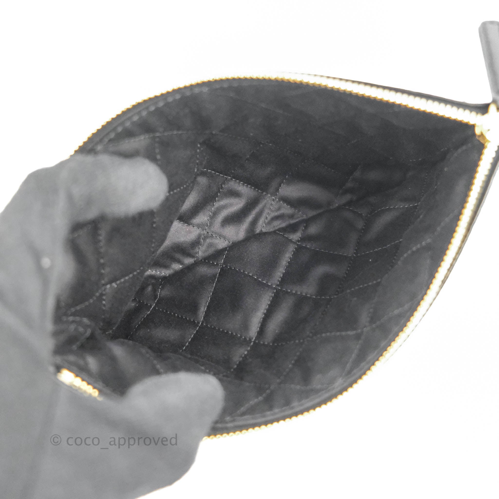 Chanel 22 Small Handbag Black Shiny Calfskin Leather with Aged Gold Hardware - Luxury Crossbody Bag for Women, Perfect for Date Night & Evening Events