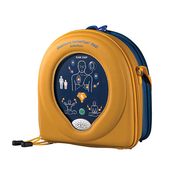 HeartSine Samaritan PAD 350P AED Defibrillator - Portable Automatic External Defibrillator for Cardiac Emergencies at Home, Office & Public Spaces