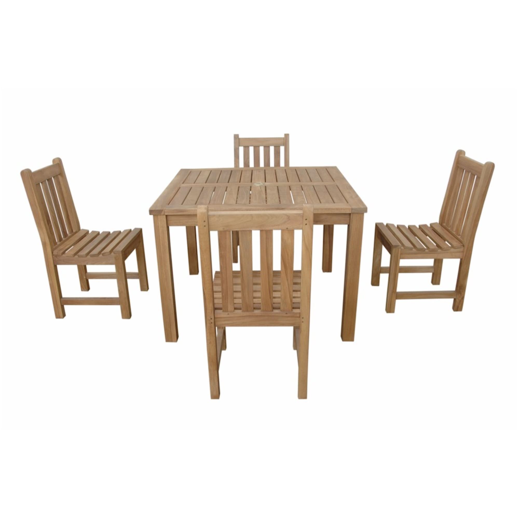 Anderson Teak Outdoor Dining Set - 7-Piece Montage Braxton Patio Furniture for Garden, Lawn & Backyard - Perfect for BBQs, Family Gatherings & Outdoor Entertaining