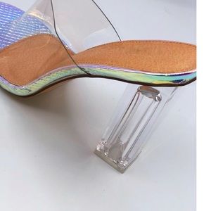 Rebecca Women's Holographic High Heels - Shiny Party Shoes for Evening Events, Prom, Weddings & Night Out (Available in Multiple Colors)
