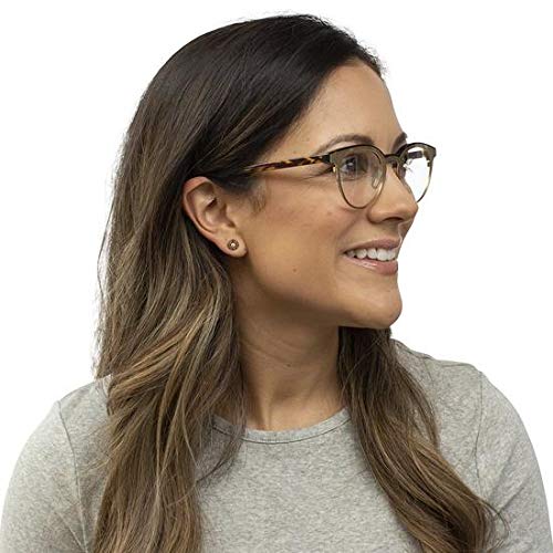 eyebobs Low Hanging Fruit Unisex Premium Reading Glasses for Men and Women | Round Frame Computer Glasses | Perfect for Reading, Office Work & Screen Use