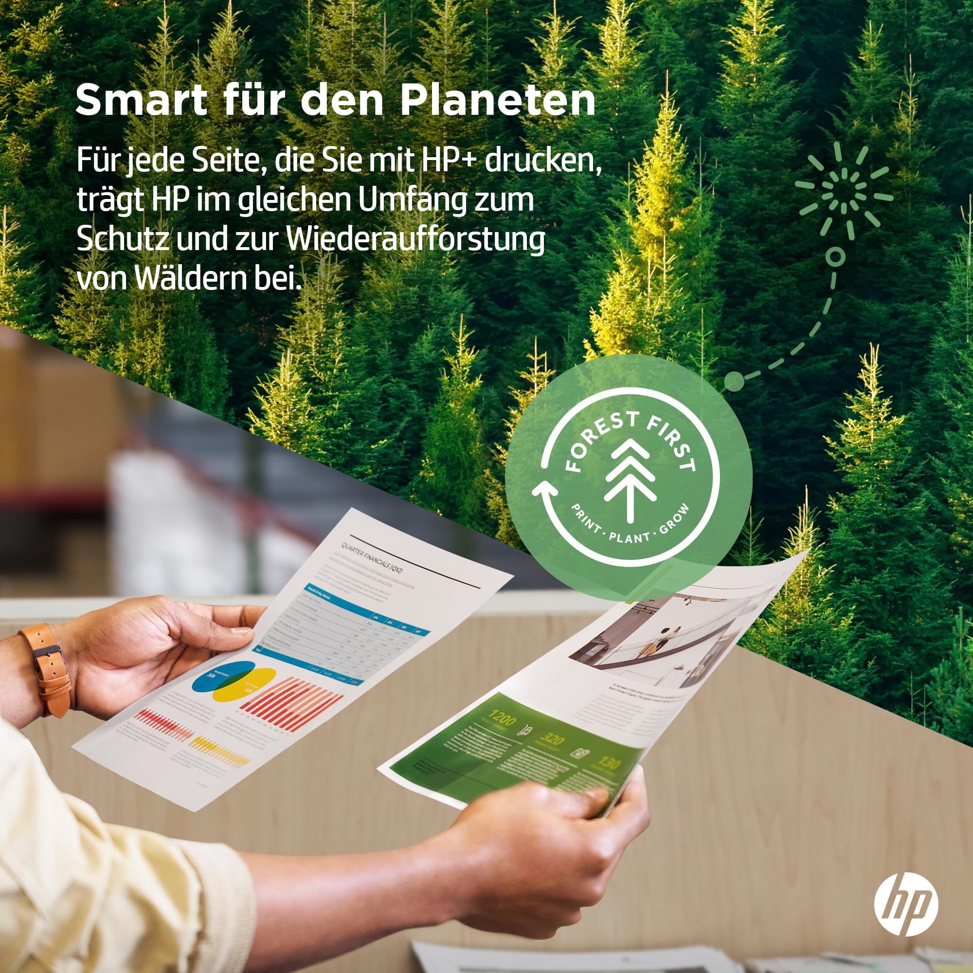 HP DeskJet 4120e All-in-One Wireless Printer with 6 Months Free HP Instant Ink | Print, Copy, Scan & Mobile Fax | Automatic Document Feeder & WiFi Connectivity | Ideal for Home Office & Small Business Use