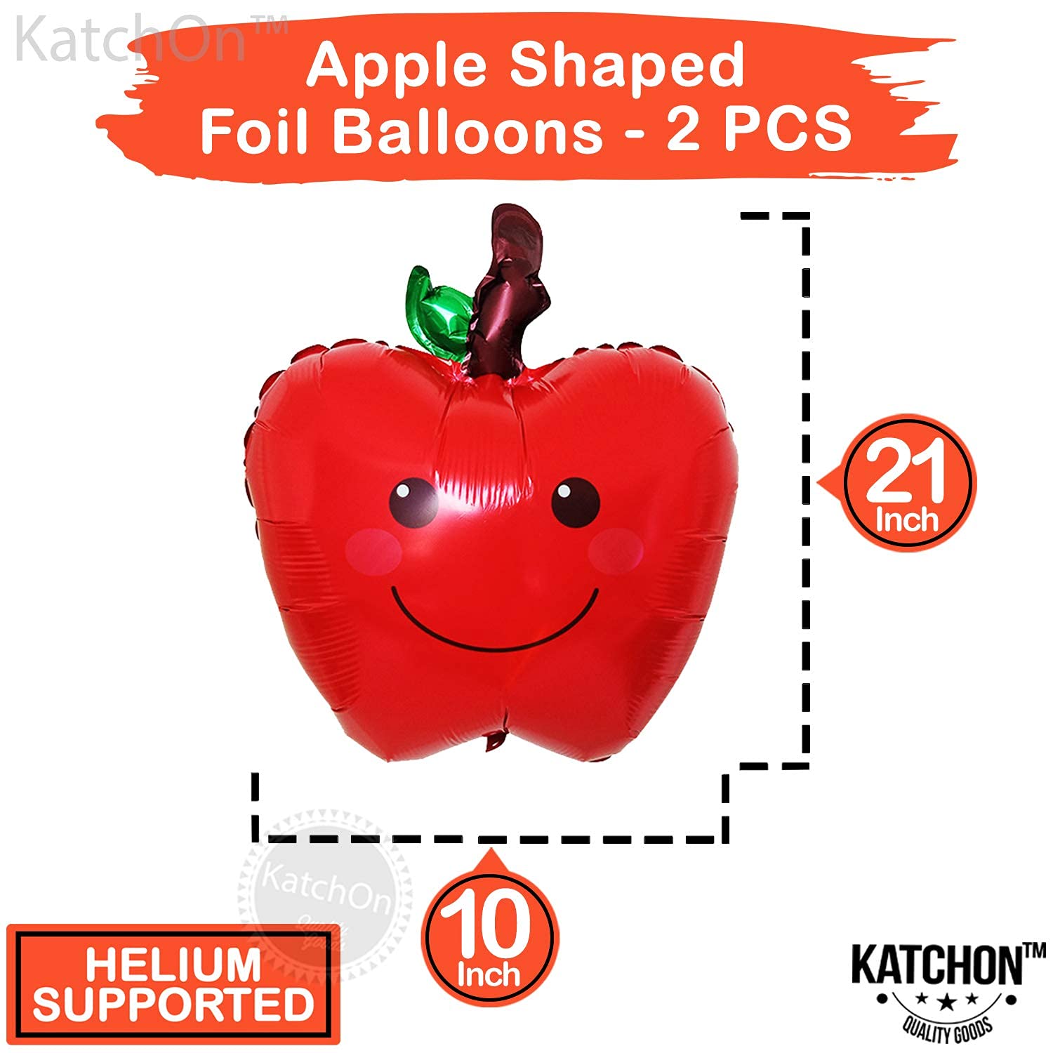 Back to School Balloons Set - 19 Pack with School Bus, Apples & 'School is Cool' Balloons | First Day of School Decorations | Perfect for Classroom Parties, School Bus Welcome Decor & Teacher Appreciation Gifts
