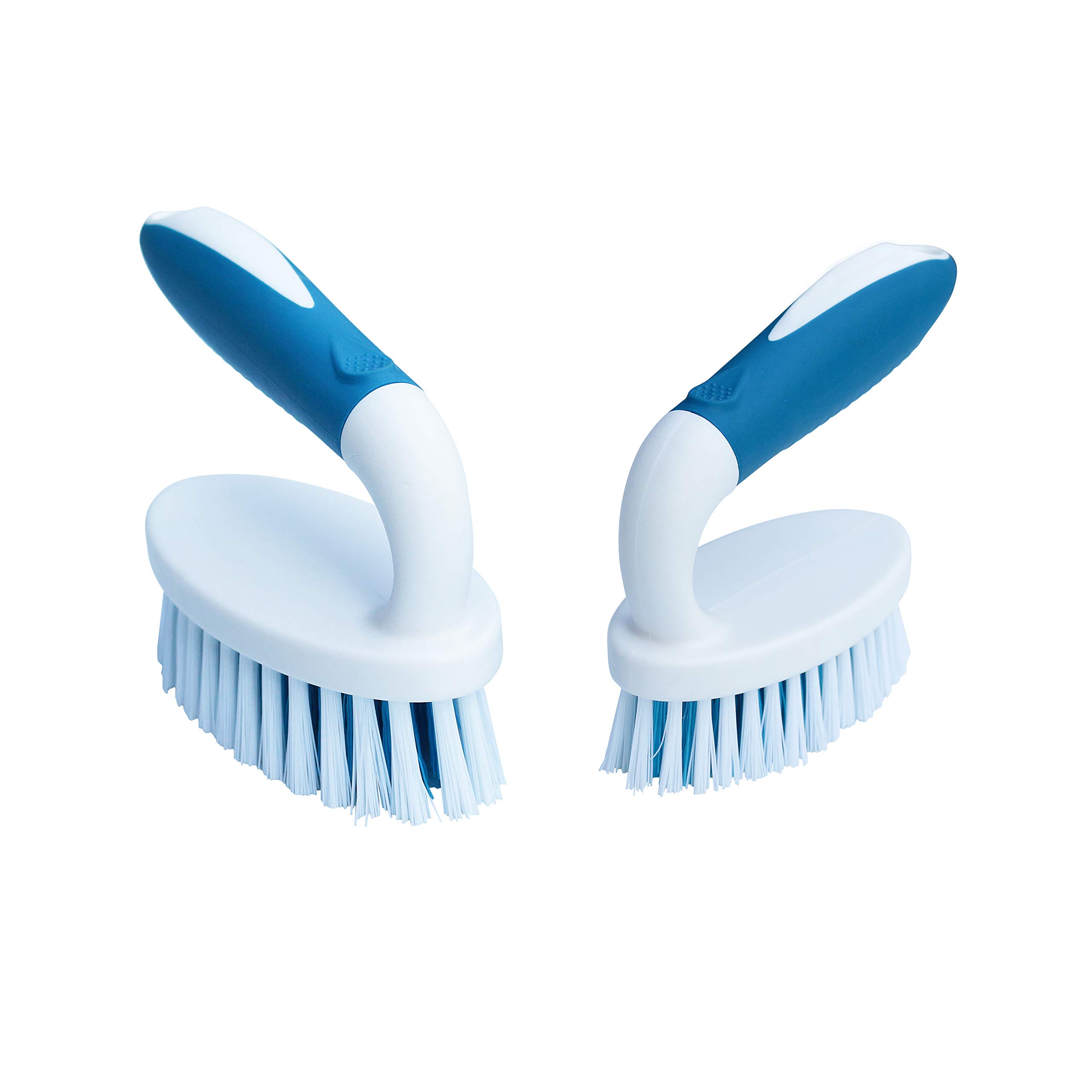 PHYEX 2-Pack Cleaning Brushes for Carpet, Floor & Kitchen - Home & Bathroom Cleaning Tools