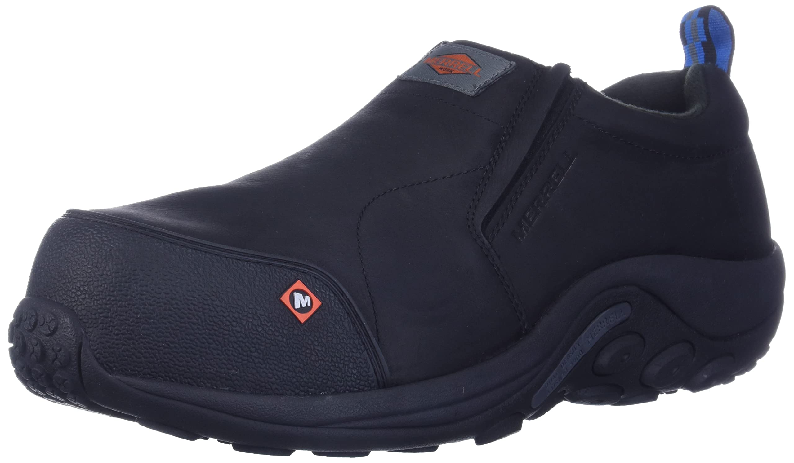 Merrell Men's Jungle Moc LTR CT CSA Safety Work Shoes - Slip Resistant & Comfortable for Construction, Warehouse & Outdoor Work