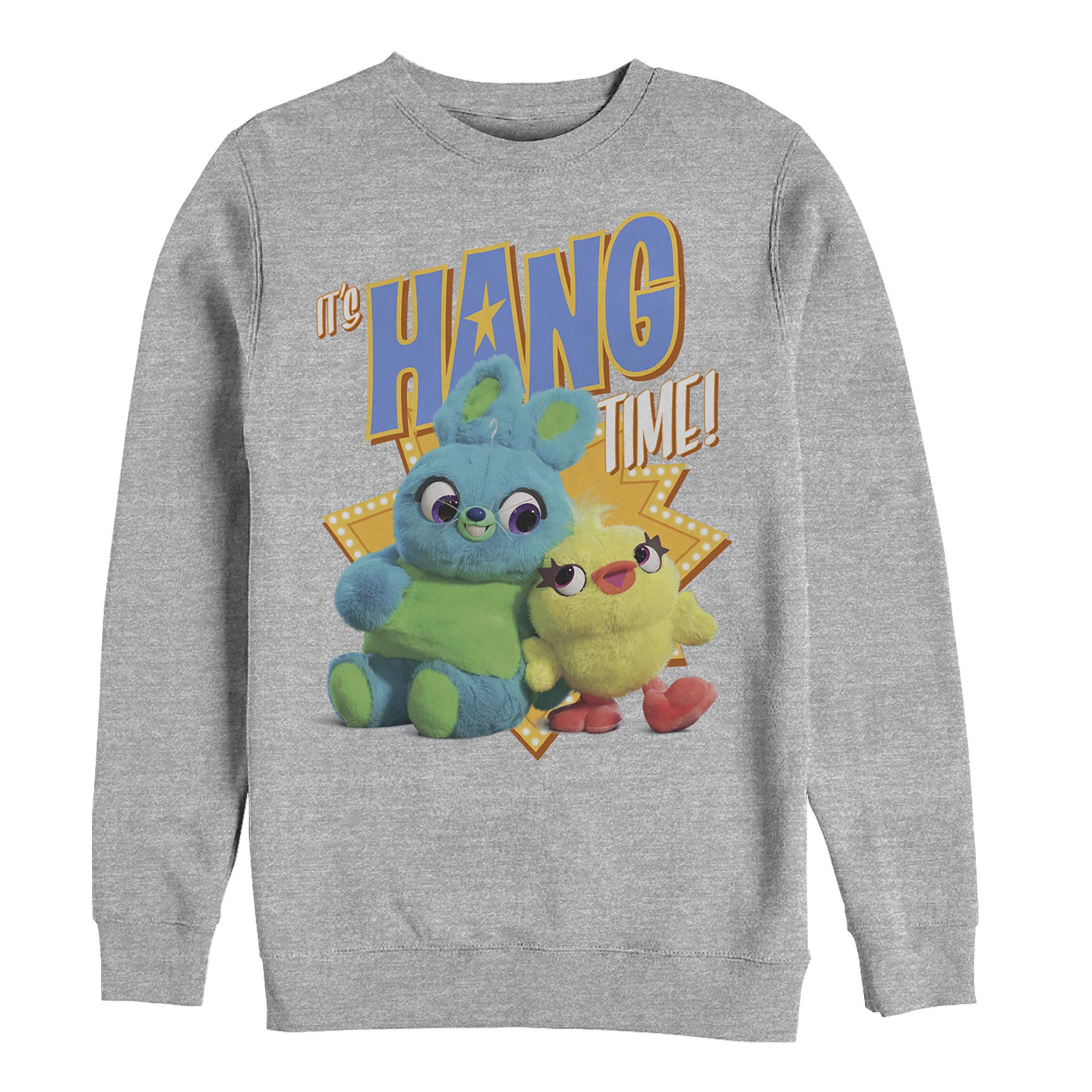 Men's Toy Story Ducky & Bunny Hang Time Sweatpants - Disney Pixar Graphic Hoodie for Casual Wear & Movie Nights