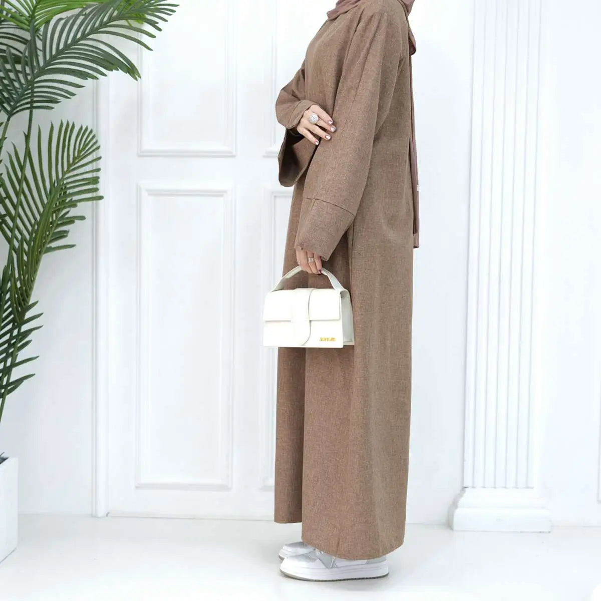 Turkish Loose Abaya Dress for Women - Comfortable Daily Wear Islamic Modest Clothing for Prayer, Mosque & Casual Outfits