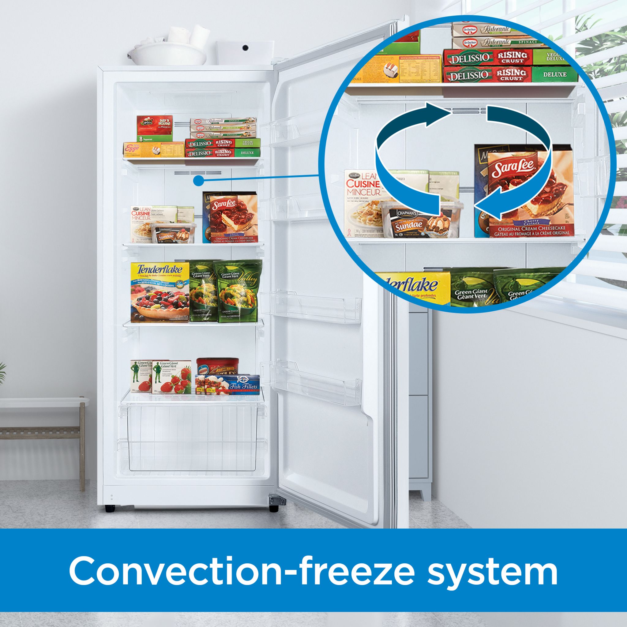 Danby Upright Freezer 14.0 Cu. Ft. (DUF140A1WDB) - Energy Efficient White Chest Freezer for Home, Garage & Basement Storage - Perfect for Frozen Food, Meat & Bulk Groceries
