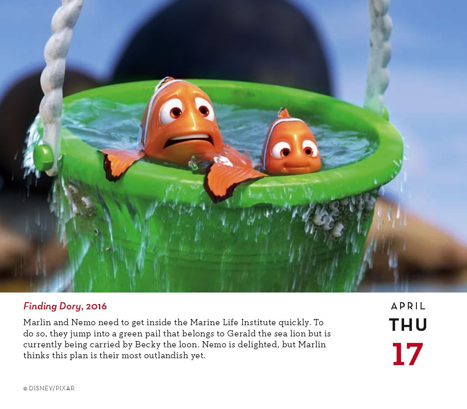 Disney A Year of Animation 2025 Daily Wall Calendar - Fun Disney Character Pages for Each Day | Perfect for Office, Home Desk & Gift for Disney Fans