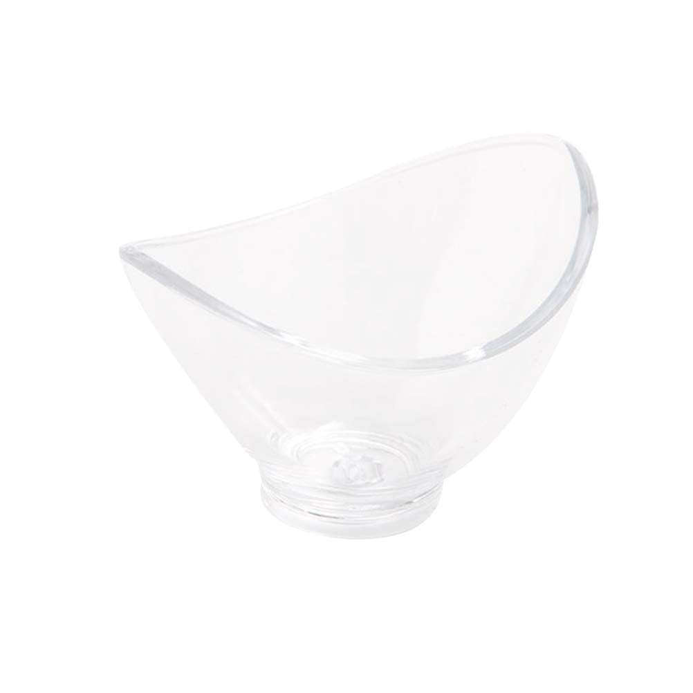 DOITOOL 13cm Transparent Acrylic Salad Bowl - Creative Kitchenware for Fruits, Vegetables & Snacks | Microwave Safe, BPA-Free | Perfect for Restaurants, Home Kitchen & Office Lunch