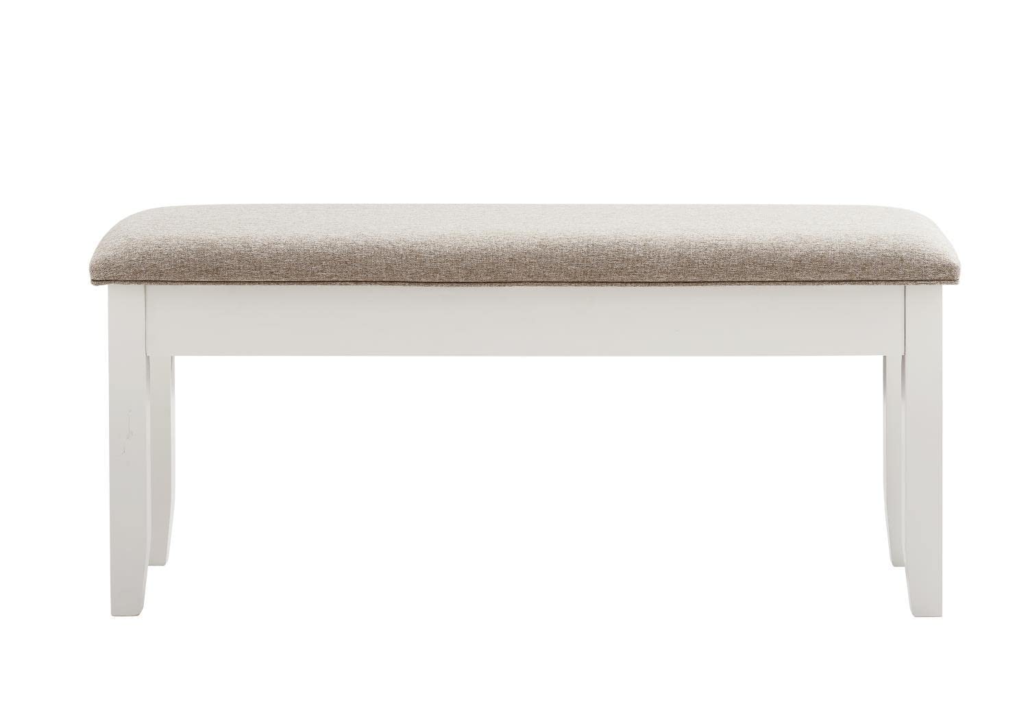 Jane Padded Seat Storage Bench - Upholstered Entryway Bench with Hidden Storage for Shoes & Blankets - Perfect for Living Room, Bedroom, or Hallway Organization