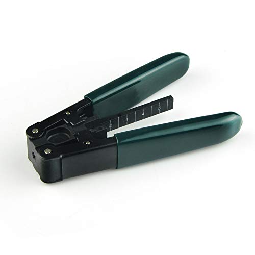 Optical Fiber Power Meter 30Mw Visual -6C with Single Fiber Cleaver & Cleaner Kit - Perfect for Network Installation, Maintenance & Testing