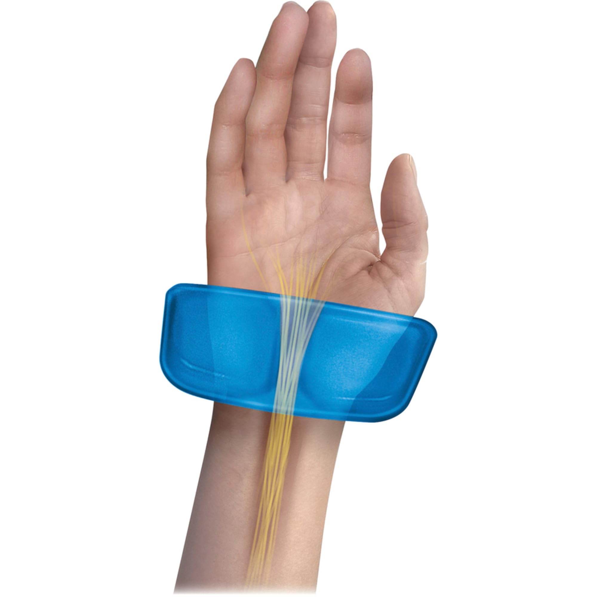 Ergonomic Keyboard Palm Rest with Wrist Support Cushion - Comfortable Typing Wrist Pad for Office & Gaming - Blue - Perfect for Computer Workstations, Home Offices & Long Typing Sessions