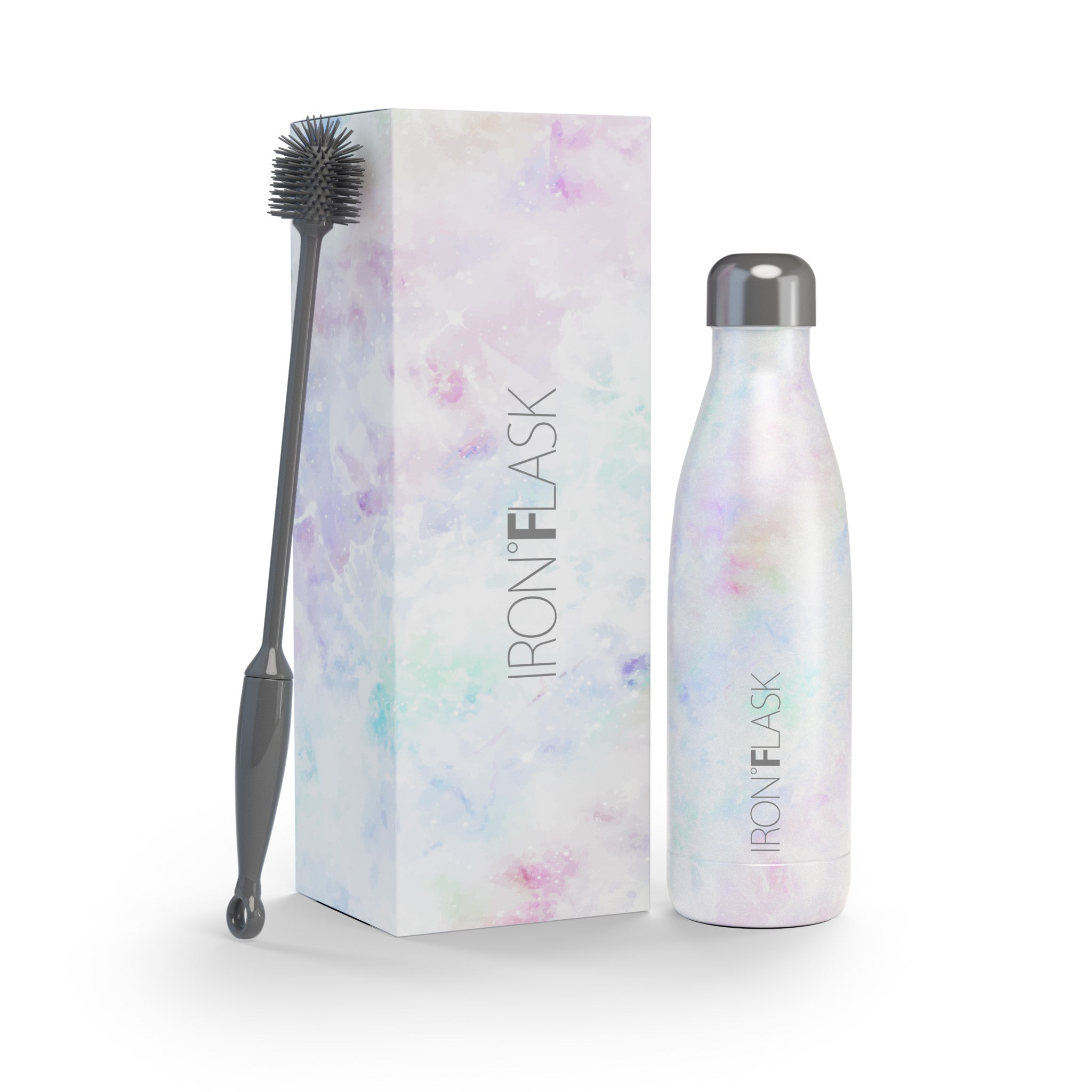 17 Oz Retro Water Bottle - Vintage Style Stainless Steel Insulated Thermos for Hot & Cold Drinks - Perfect for Hiking, Gym, Office & Travel
