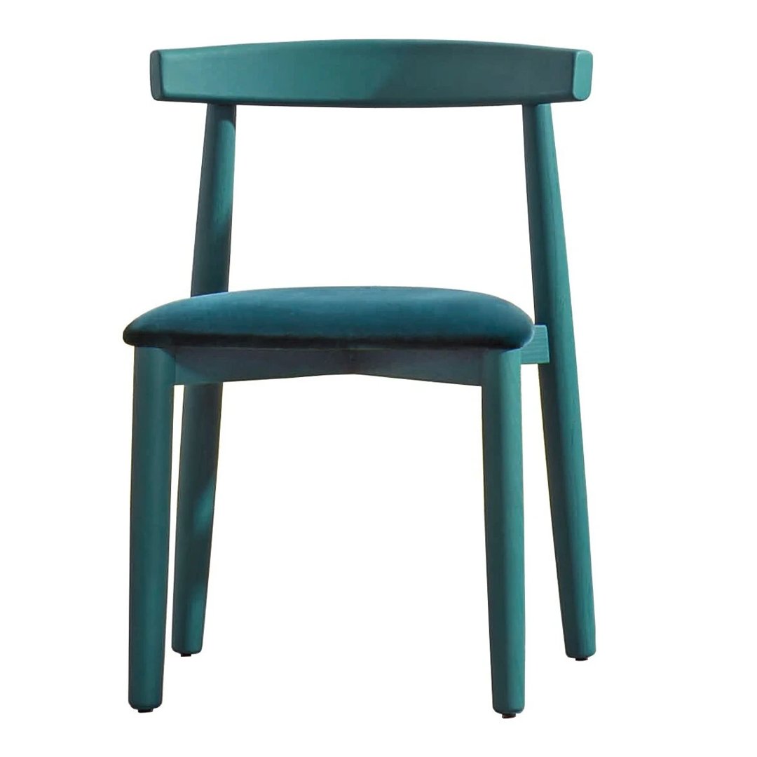 Claretta Bold Chair - Modern Stackable Dining Chair for Home & Office - Perfect for Small Spaces, Restaurants, and Events