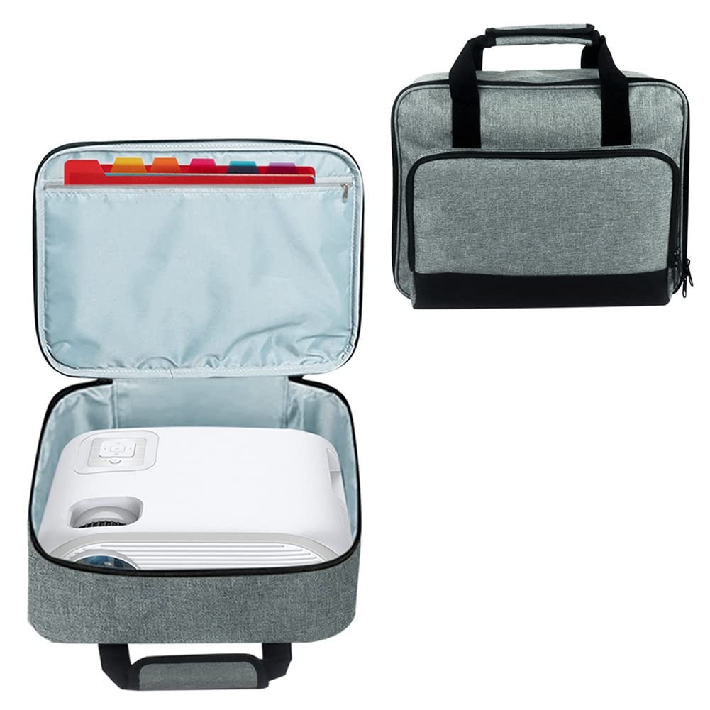 ICECHEN 1 PC Nylon Projector Bag for Home Theater, Portable Storage Case for Mini Projector - Perfect for Movie Nights, Business Presentations & Outdoor Camping