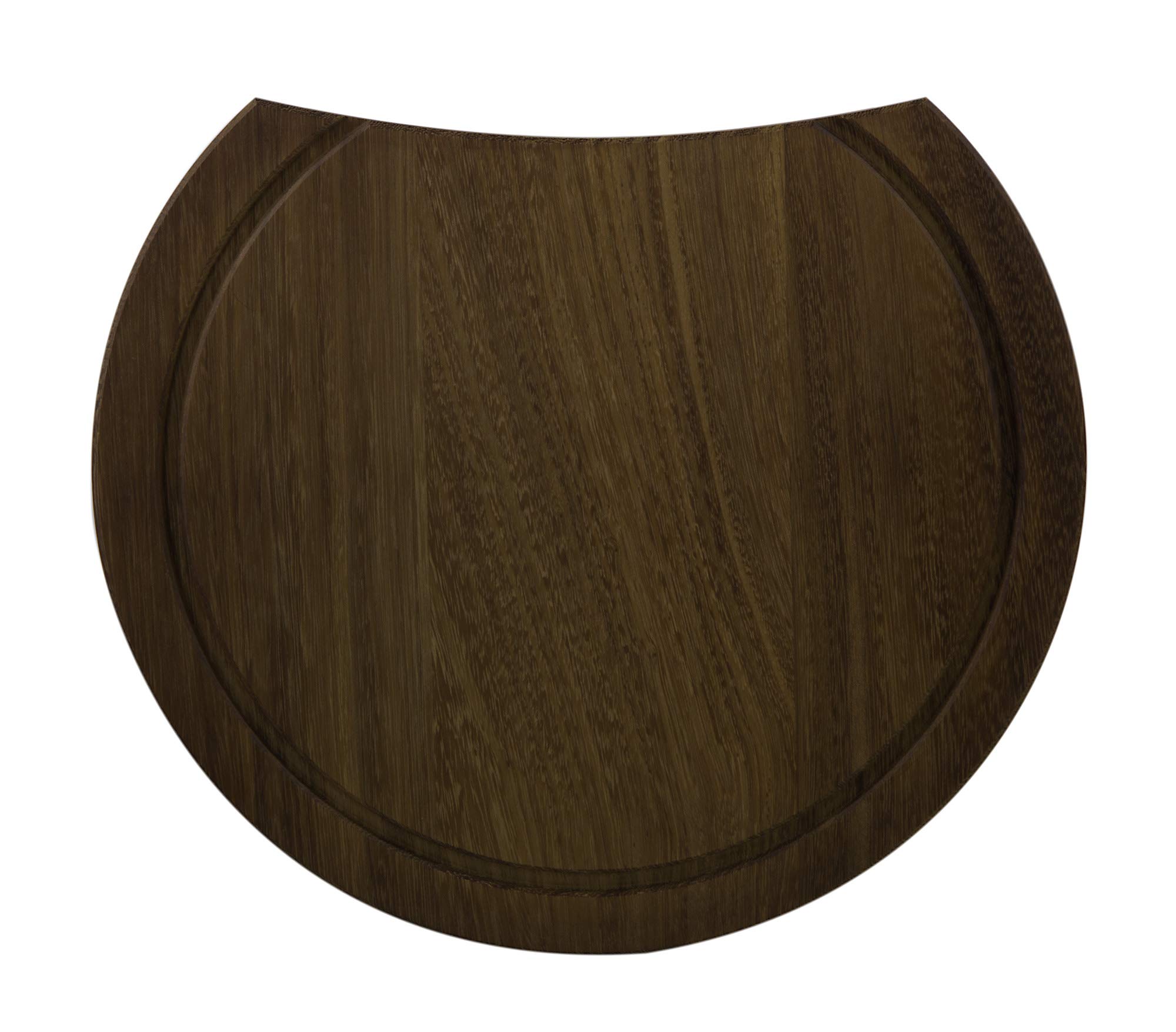 ALFI AB35WCB Round Wood Cutting Board - Premium Bamboo Chopping Block for Kitchen, Butcher, Meat, Vegetables - Perfect for Home, Restaurant & BBQ Use