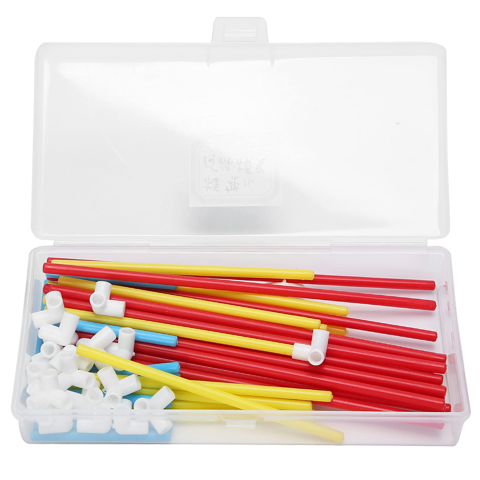 GLOGLOW Straw Constructor Building Toys - 300pcs Colorful Interlocking Plastic Straws & Connectors for Kids STEM Learning, Creative DIY Engineering Toys - Perfect for Classroom, Birthday Gifts & Indoor Playtime