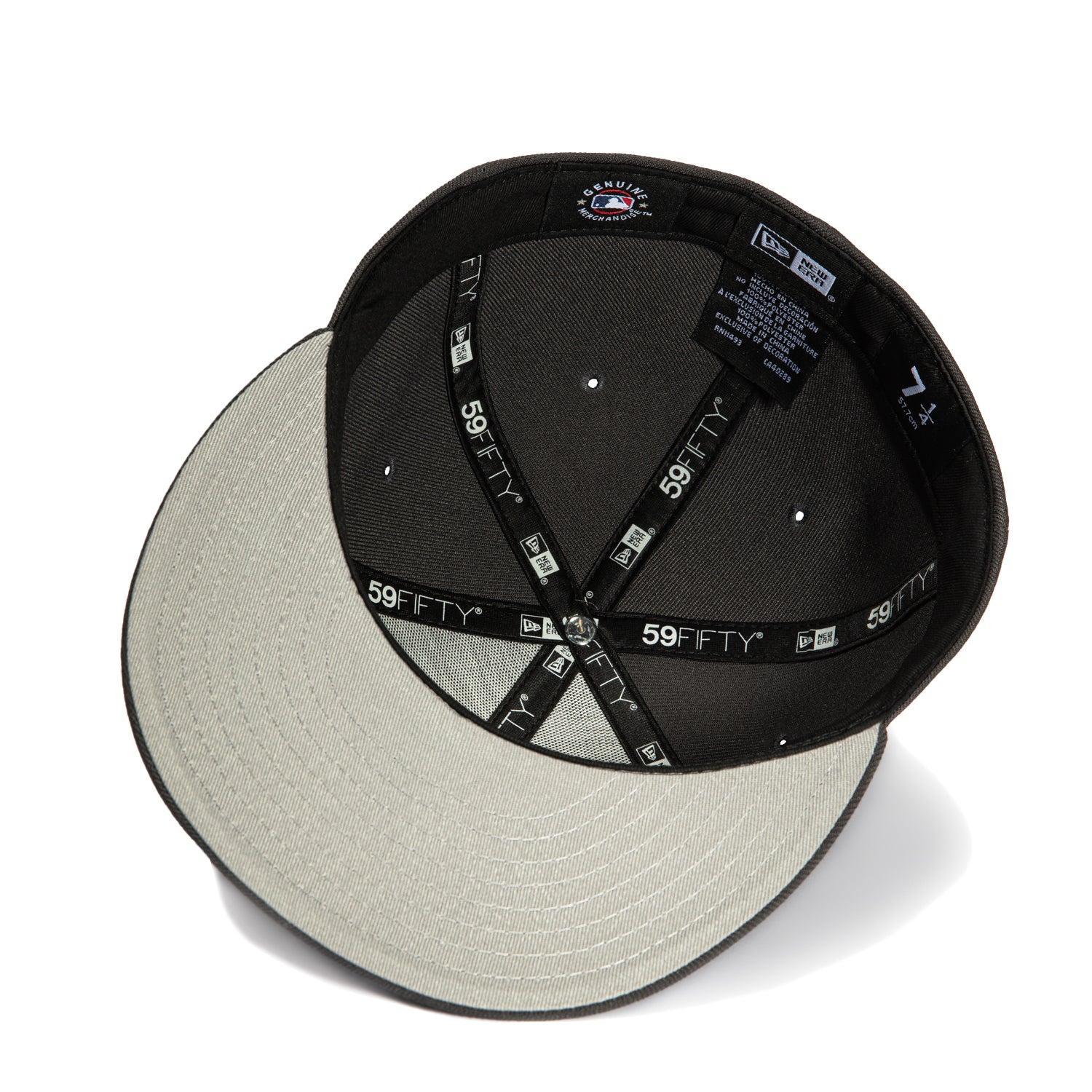 New Era 59Fifty Arizona Diamondbacks MLB Snapback Hat - Graphite Black for Men & Women | Official Licensed Baseball Cap for Sports Fans, Streetwear Fashion & Outdoor Activities