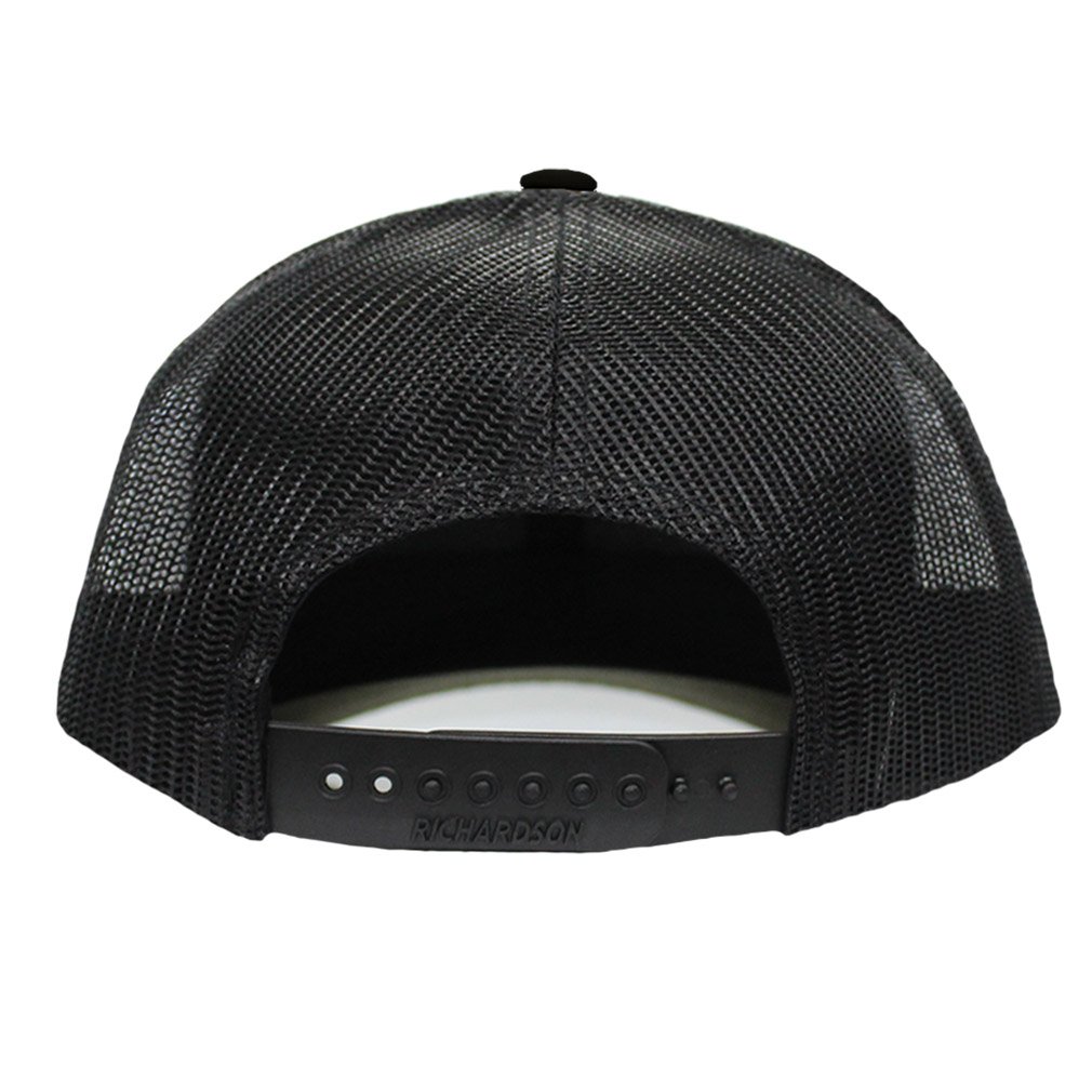 Custom Richardson Trucker Hat with Combat Action Badge & 2nd Award Embroidery - Military Veteran Cap for Outdoor Activities, Hunting & Casual Wear