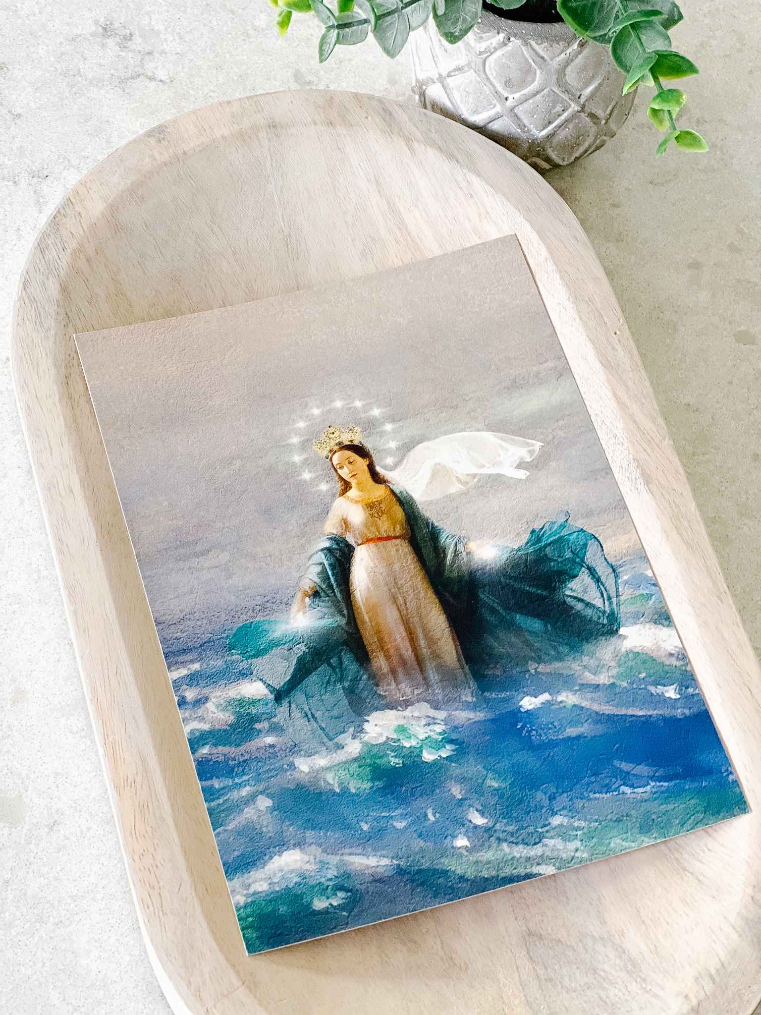 Stella Maris Print - High-Quality Wall Art Decor for Home & Office - Perfect for Living Room, Bedroom, or Gift Giving