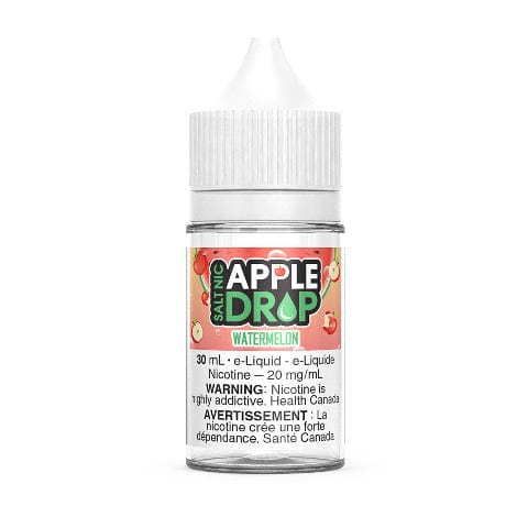 Watermelon Salt Nic E-Liquid - Apple Drop Salts 30mL for Vape Pods & Refillable Devices | Sweet Fruity Vape Juice for All-Day Vaping