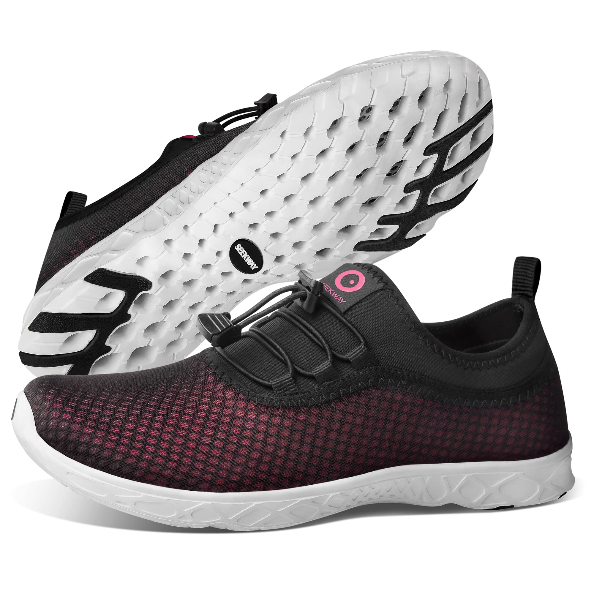 **SEEKWAY Quick-Dry Water Shoes for Men & Women - Barefoot Aqua Shoes for Beach Walking, Kayaking, Boating & Water Sports | Lightweight & Comfortable for Swimming, Surfing & Outdoor Activities**