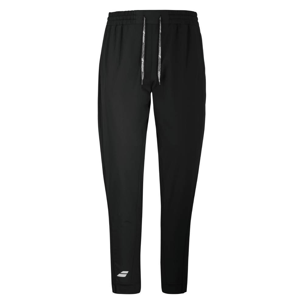 Babolat Men's Tennis Play Pants - Breathable Athletic Training Pants for Men - Comfortable & Flexible Black Workout Pants for Gym, Running & Casual Wear