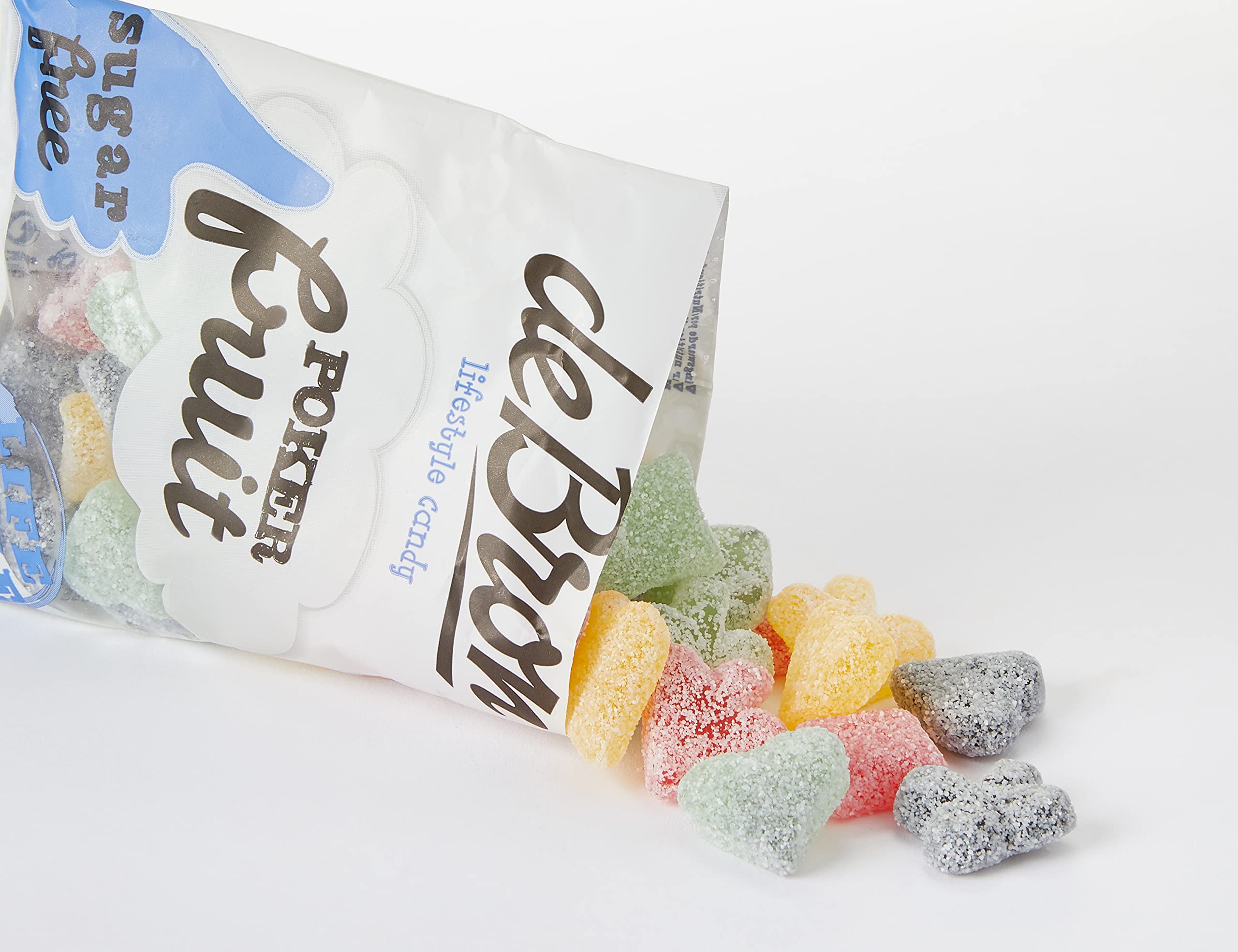 Sugar Free Poker Fruit Candy - Delicious & Healthy Snacks for Poker Nights, Parties & On-the-Go Treats
